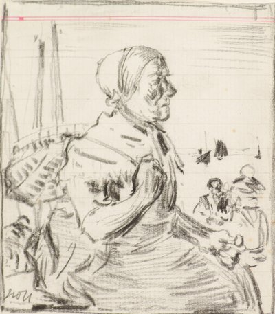 Study [Fisherwoman] by James Watterston Herald