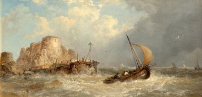 Mont Orgueil Castle, Jersey by James Webb
