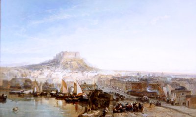 View of Cartegena, East Coast of Spain by James Webb
