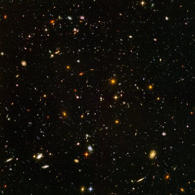 Hubble Ultra Deep Field by James Webb Space Telescope (NASA)