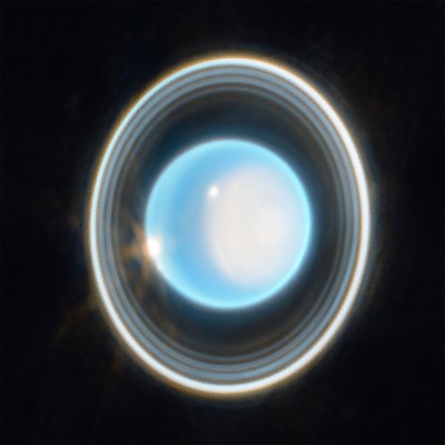 Uranus by James Webb Space Telescope (NASA)