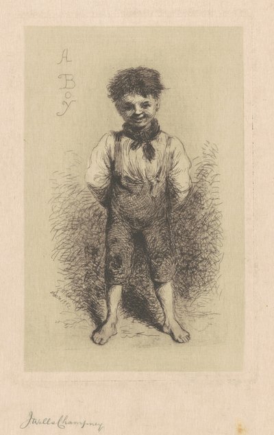 A Boy by James Wells Champney
