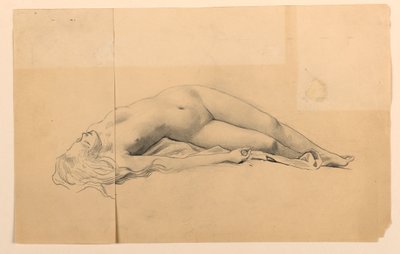 Female Nude by James Wells Champney