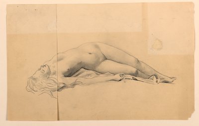 Female Nude by James Wells Champney