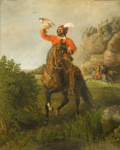 The Falconer by James William Glass