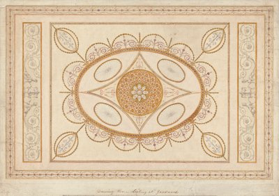 Goodwood, West Sussex: Ceiling Design by James Wyatt