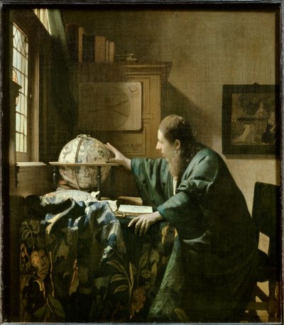 The Astronomer by Jan (1632 75) Vermeer