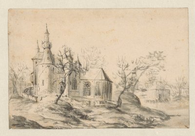 Church on a Hill by Jan Abrahamsz. Beerstraten