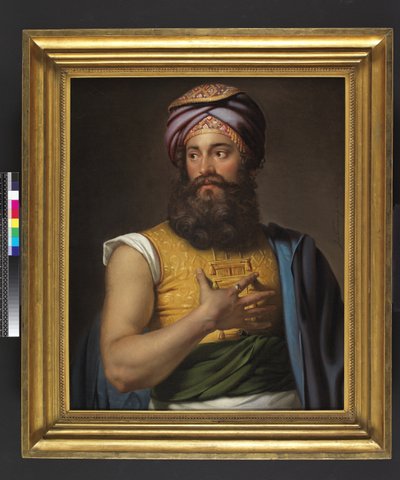 The Great Belzoni by Jan Adam Janszoon Kruseman
