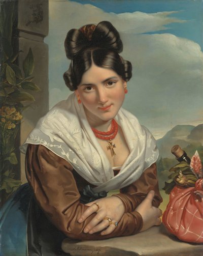 Girl Resting by Jan Adam Kruseman