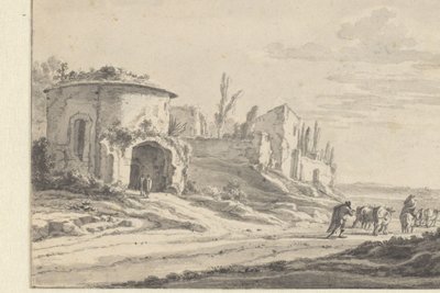 View of S. Teodoro in Rome by Jan Asselijn