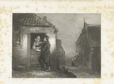 Volendam Couple by Jan Baptist Tetar van Elven