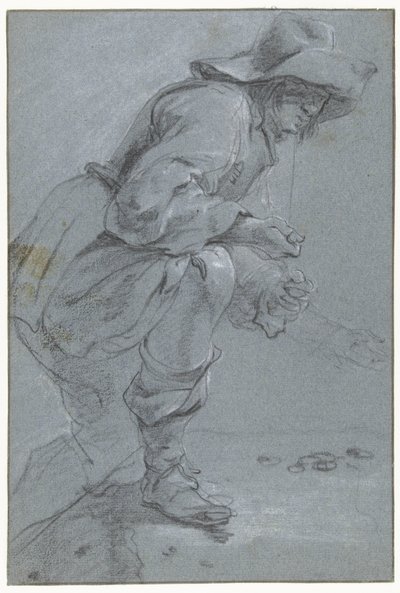 A Man Playing 