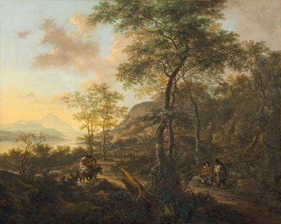 An Italianate Evening Landscape by Jan Both