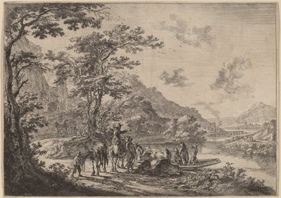View of the Tiber in the Campagna by Jan Both