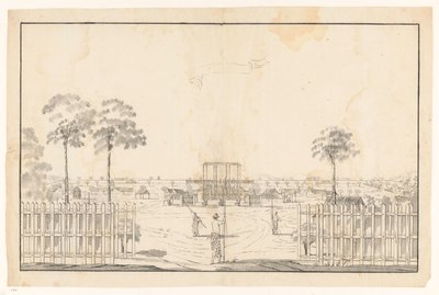 The Kraton at Djocja (Mataram) by Jan Brandes
