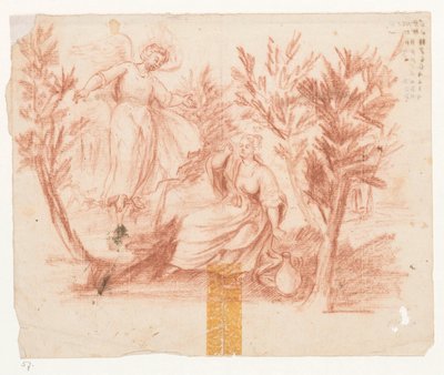Angel Appears to Hagar by Jan Brandes