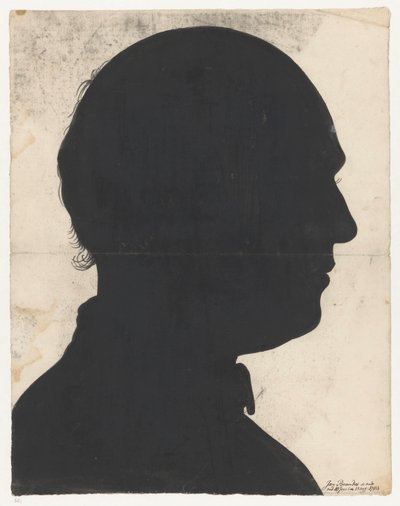 Silhouette Portrait of Jan Brandes by Jan Brandes