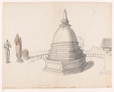 Sinhalese Stupa at Moegerikalle by Jan Brandes