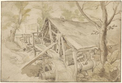 Smithy in the Forest by Jan Brueghel (I) (circle of)