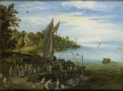 River Bank by Jan Brueghel (I) (copy after)