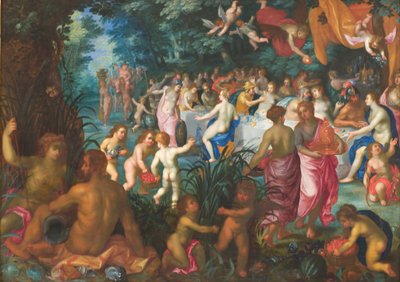 The Marriage of Peleus and Thetis by Jan Brueghel d.Æ.