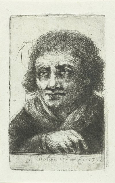Adult Man, His Right Hand Visible by Jan Chalon