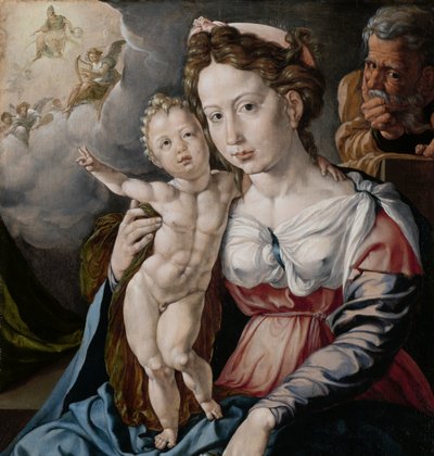 The Holy Family by Jan Cornelisz Vermeyen