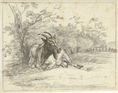 Lying Goat by Jan Dasveldt