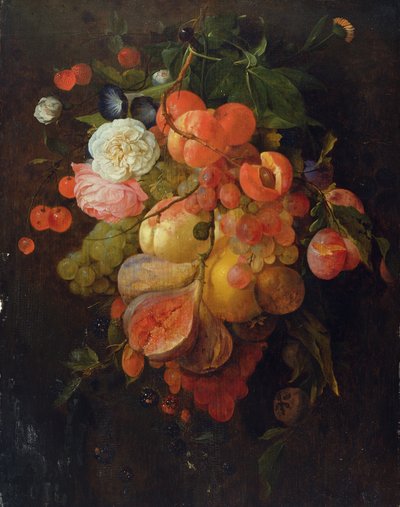 Fruit and Flowers by Jan Davidsz de Heem