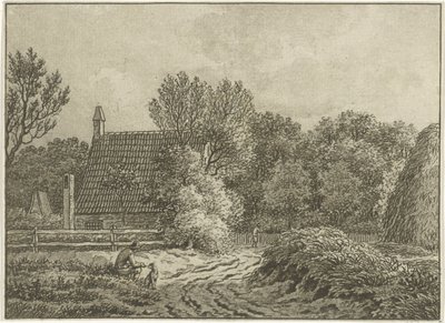 Landscape near Bloemendaal by Jan Evert Grave