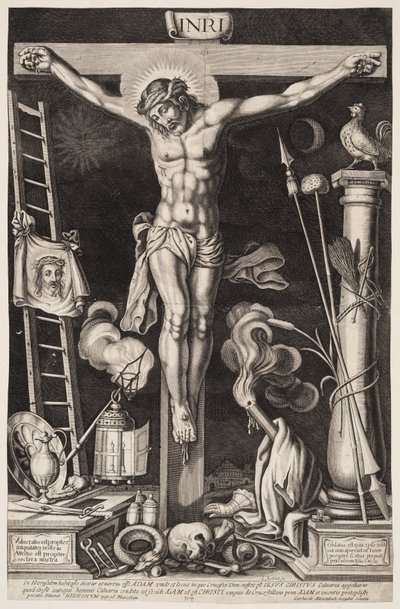 Crucifixion by Jan Gerritsz. Swelinck