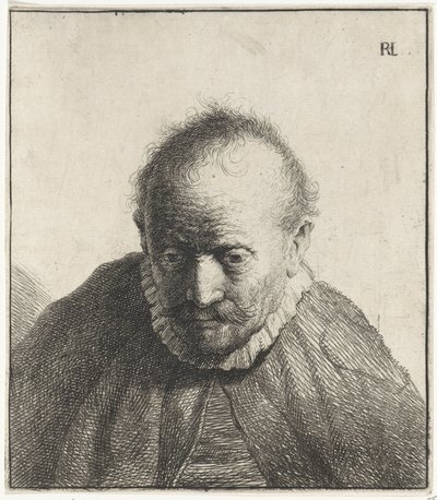Bust of an Old Man by Jan Gillisz. van Vliet
