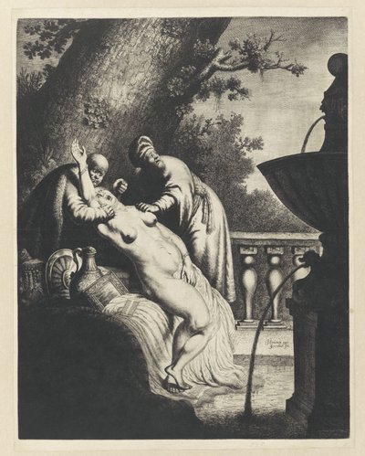 Susanna and the Elders by Jan Gillisz. van Vliet