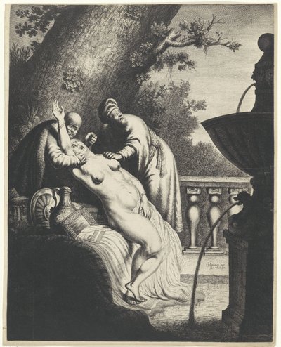 Susanna and the Elders by Jan Gillisz. van Vliet