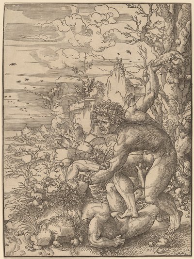 Cain Killing Abel by Jan Gossaert