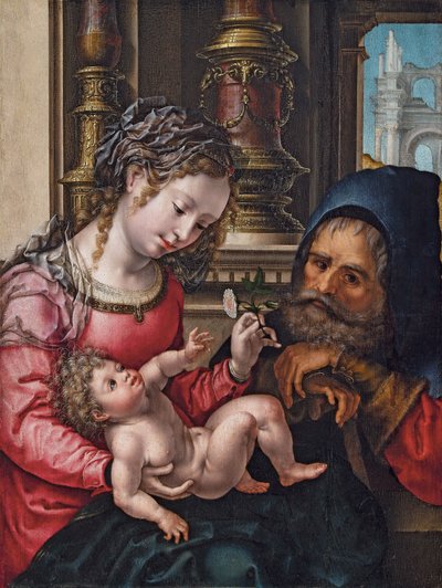 The Holy Family by Jan Gossaert