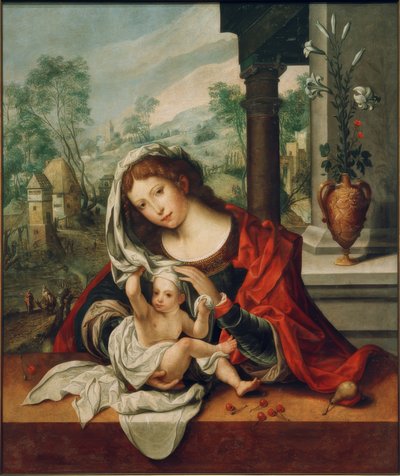 Madonna with the Veil by Jan Gossaert