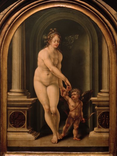 Venus and Cupid by Jan Gossaert
