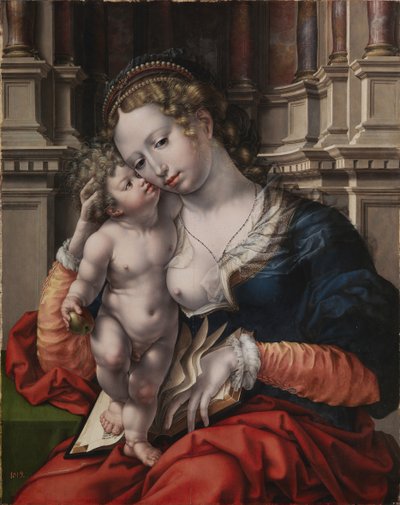 Virgin and Child by Jan Gossaert