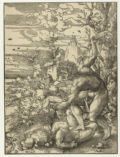 Cain Kills Abel by Jan Gossart