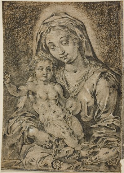 Madonna and Child by Jan Gossart