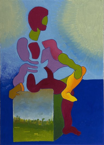 Death Waiting Patiently, 2008 by Jan Groneberg