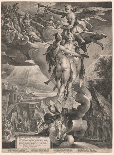 Apotheosis of the Arts by Jan Harmensz. Muller