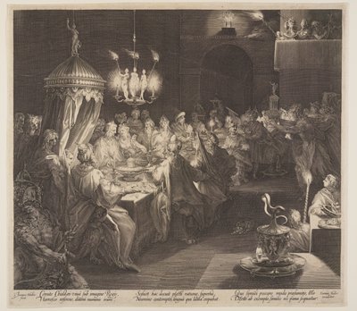 Belshazzar’s Feast by Jan Harmensz. Muller