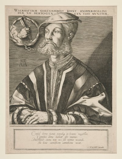 Bernhard Knipperdolling by Jan Harmensz. Muller