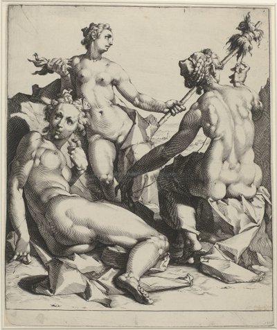 The Three Fates by Jan Harmensz. Muller