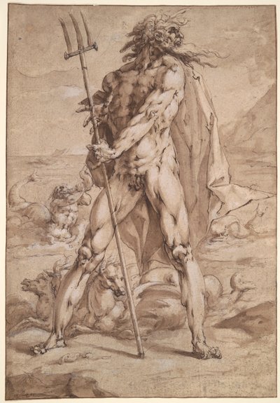 Neptune by Jan Harmensz. Muller