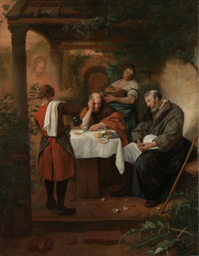 Supper at Emmaus by Jan Havicksz. Steen