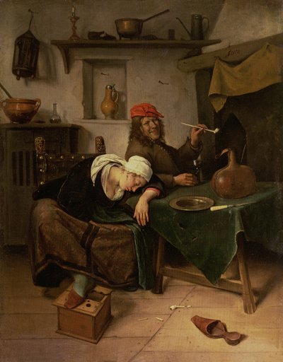 The Idlers by Jan Havickszoon Steen
